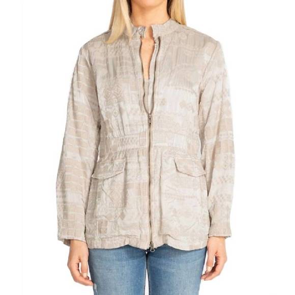 NEW JOHNNY WAS bordi satin jacket in antique - Picture 1 of 2